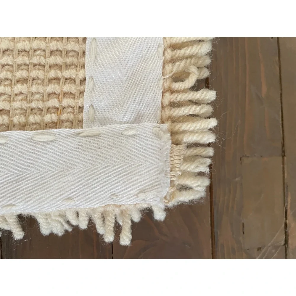 Vintage 70's Tiger Latch Hook‎ Rug Wall Hanging Art Jungle Decor